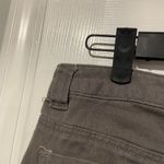 Arizona Jeans Sixty-Six Size 1 Gray Cotton Zipper Pockets Wide Leg Cargo Pants Hammer Loop Photo 6