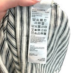 ALLSAINTS Paloma T-Shirt Dress Short Sleeve Twist-Front Striped Size Medium Photo 9