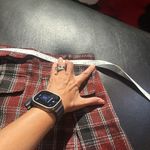 Urban Outfitters Red Plaid Tartan School Girl pleated skirt Photo 4