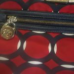 Michael Kors Red Blue Beige Geometric Print Crossbody W/ Adjustable Strap Photo 1