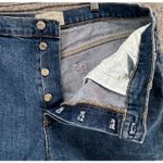 Everlane Cheeky Jean Shorts Women 32 Blue Cut Off Denim Button Fly High Rise Photo 3