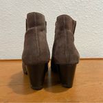 Frye  Jennifer Brown Suede Leather Zip Up Ankle Boots Women’s Size 7 Photo 3