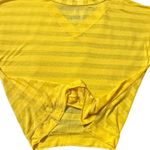 Half Moon Yellow Striped V Photo 4