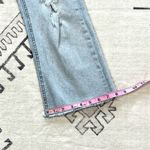 BDG Kick Flare High Rise Cropped Jeans in Light Distressed Wash Size 29 Photo 7