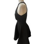 CiCi Black Halter Neck‎ Fit and Flare Mini Dress Cut Out Party Cocktail Photo 2