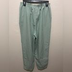 American Vintage Vintage Teddi Petite Light Green Breezy Crepe Pants Size 8 Photo 2