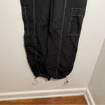 Brooklyn Karma Windbreaker Cargo Pants Black White Contrast Stitch M Photo 2