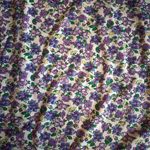 Vermont Country Store Purple Flower and Iris Nightgown with Lace Trim, Size 3X Photo 5