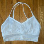 Alo Yoga Aria Sports Bra White Lace size Small Photo 1