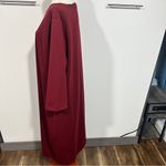 Dainty Jewells Size XXXL Burgundy 3/4 Sleeve Round Neck Modest Midi Dress Church Red Photo 4