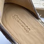 Soludos Positano Suede Platform Wedge Sandal Size 6 Brown Tan New Photo 7