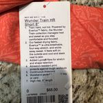 Lululemon NWT Wunder Train High Rise Short 8" - Crunch Warm Coral Photo 7