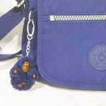 Kipling  Sabian Crossbody Mini Shoulder Bag Blue Monkey Keychain Photo 1