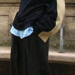 ZARA NWT  MIXED BACK STRIPED SWEATSHIRT Limited Edition Bloggers Fave Oversize M Photo 0