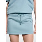 Mango  Elastic Waist Cotton Dress Sky Blue NWT Teen's Small Photo 6