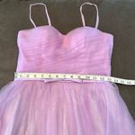 Women’s Tea Length Purple Prom Party Dress CorsetBack Sweetheart Neckline Size 4 Photo 9
