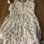 Altar'd State Blue Blush Floral Mini Dress Photo 0