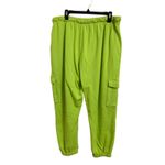 Bp. women's lime green pockets‎ fleece joggers size 1X NEW Photo 4
