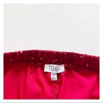 Tobi Polka Dot Ruffle Hem Crepe Shorts Photo 7