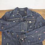 Liz Claiborne Ladies' Floral Embroidered Stretch Denim Jacket Medium Photo 5