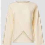 Love, Whit by Whitney Port Cream Crisscross Sweater XS Photo 2