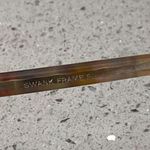 Vintage Swank Tabella Brown Gray Oval Horn Photo 6