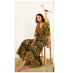 Farm Rio NWT  Star Fruits Maxi Dress Size Small Photo 2