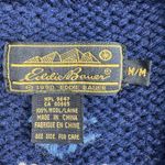 Eddie Bauer Vtg Sz M Navajo Native American Sweater Vest Buffalo Nickel Wool Photo 3