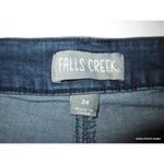 Falls Creek NWT Womens PLUS 24 3X SHORTS Dark Denim Wash NEW Photo 1
