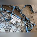 Topshop Blue and White Floral Jumpsuit Photo 13