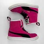 Puma Dr Clyde Mashup Suede High Top Shoes Women’s 7.5 Pink See Description Photo 0