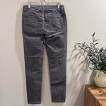 J. McLaughlin  Watson Velvet Jeans Gray Size 4 Ankle Corduroy Office Casual Work Photo 1
