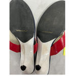 Soft Surroundings Womans 10 C Multicolor Nautical Thong Slip On Sandals NWOT Photo 6