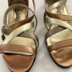 Women's Metallic coasters Sandals 6 1/2 NWOB Gold Size undefined Photo 1