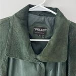 Vintage 80's 90's Pelle NY Milano Green Snake Print 100% Leather Jacket Size M Size M Photo 8