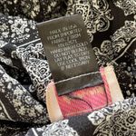 Love...Ady Love Ady Black White Printed Maxi Dress Cold Shoulder Side Hem Slits Size M GUC Photo 4