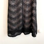 Speechless  Beaded Lace Black Party Dress Sleeveless A-Line Lined ~ Size XS Photo 8