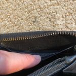 Gucci Authentic  Guccissima GG logo leather Zippy long wallet black silver Photo 8