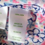 Lilly Pulitzer ‎ Sea View Linon Button Down Top Shirt Fun Sun Repeat Ditzy Sz L Photo 5