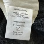 Anthropologie NWT  Girls From Savoy A-line skirt black tassel design L Whimsigoth Photo 10