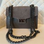 New trending color Italian purse / bag / perfect for night out/ suede leather Brown Photo 1