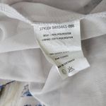 Lush Clothing Floral Print‎ Dress Sleeveless Mini Sun Dress Blue Peach Casual Photo 4