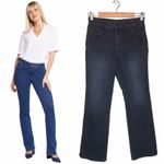 NYDJ Not Your Daughters Jeans Barbara Bootcut Womens Denim Blue 10P Photo 1