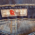 Ariat  NWT FR Jeans Cat 2 Women’s 25S (actual 28x30) MidRise Bootcut Blue Quartz Photo 10