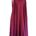 Chiffon Maxi Dress Formal Gown Bridesmaid Dress Sleeveless Purple Size 6 Photo 0