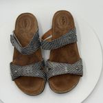 Taos Women’s Snake Embossed Leather Audition Strappy Sandals Shoes Size 6 Photo 5