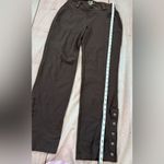 Athleta  Tear Away B4 U Play Brown Yoga  Pant Women Medium Wide Leg Athleisure Photo 2