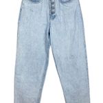Vintage Palmetto's Button Fly Acid wash High Rise Tapered Jeans Size 9 Photo 0