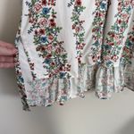 Matilda Jane  Button Up Tunic Top Women Medium Cottagecore Garden Party Floral Photo 2
