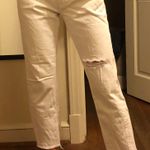 Gap White 1969 Vintage Straight Leg Jeans Photo 0